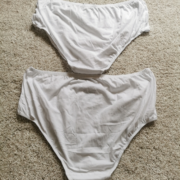 Voglio White Cotton Classic Brief  Size 2x - Picture 4 of 7